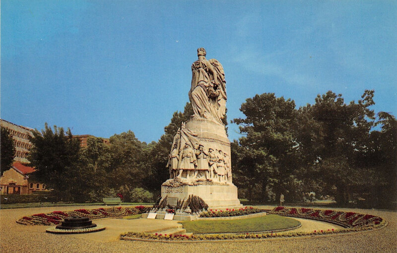 CPM Belfort Monument aux morts