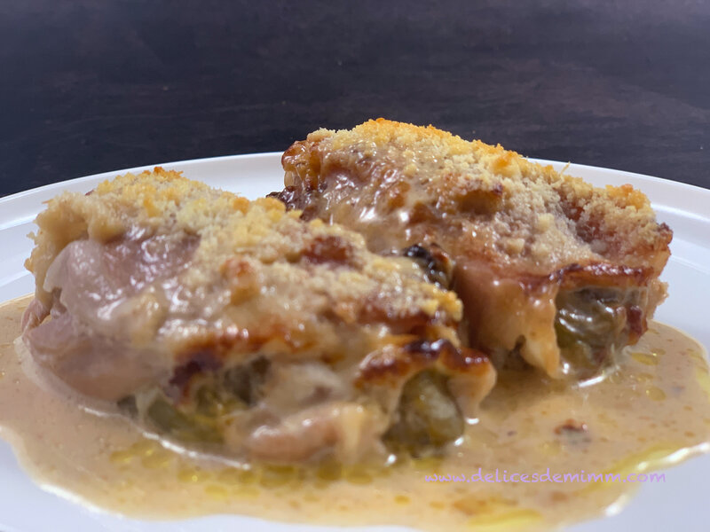 Gratin de chicons (endives) au jambon cru et au parmesan 5