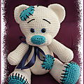 l'Ours <b>Teddy</b> au crochet