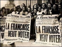 La Française veut voter