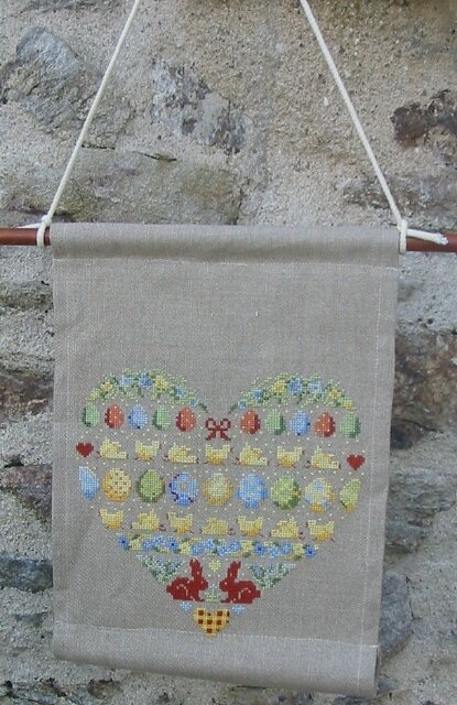 P2X coeur paques baniere