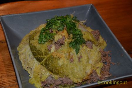 Saga du pot au feu : le chou farci recettes legumes La psychothérapie du chou farci