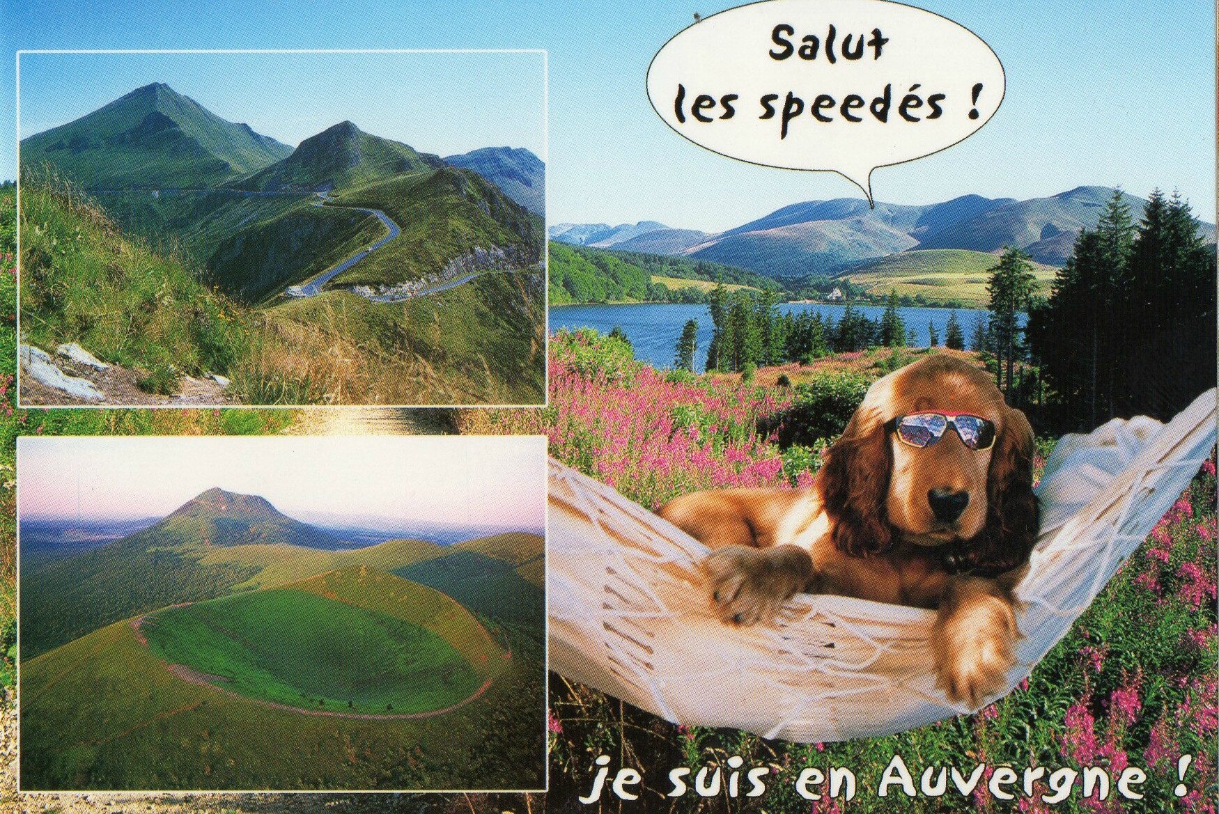 Carte postale, l'Auvergne