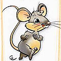 La souris qui peint