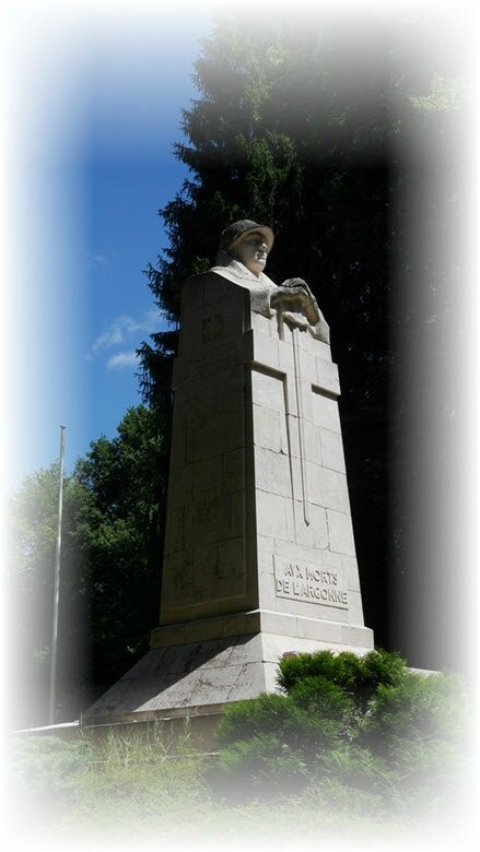 Monument à la Haute-Chevauchée, Meuse © C. MENOT