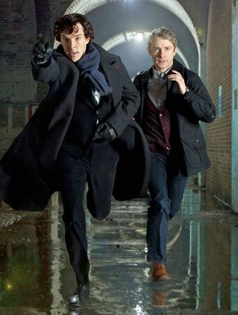 Sherlock-Benedict-Cumberbatch-+-Martin-Freeman