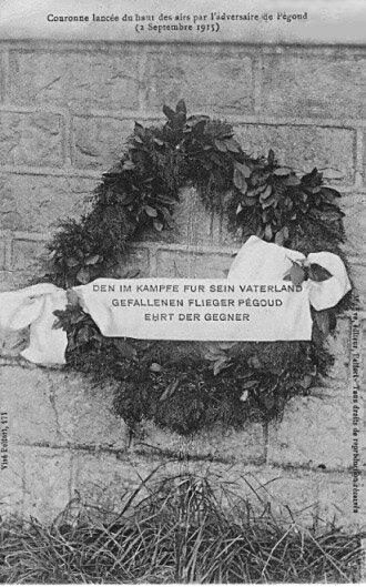 CPA Couronne allemande Pégoud