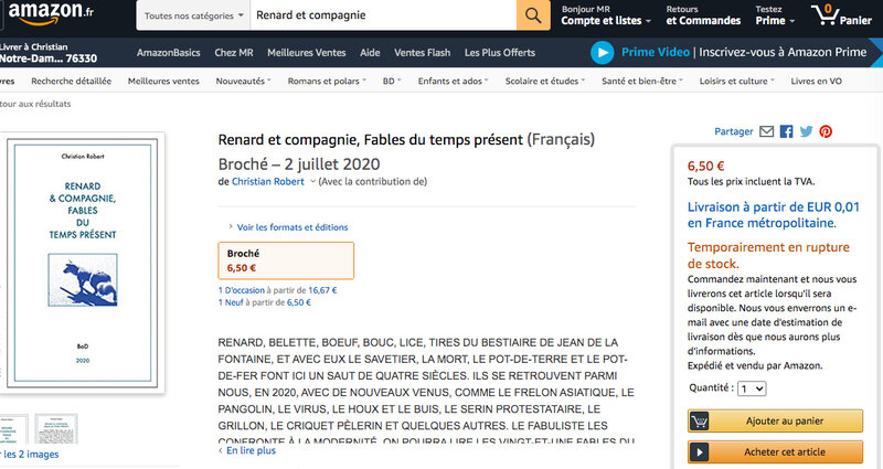 Renard et compagnie Amazon 3