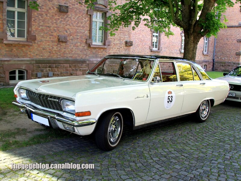 Opel admiral V8 de 1965 (Paul Pietsch Classic 2014) 01
