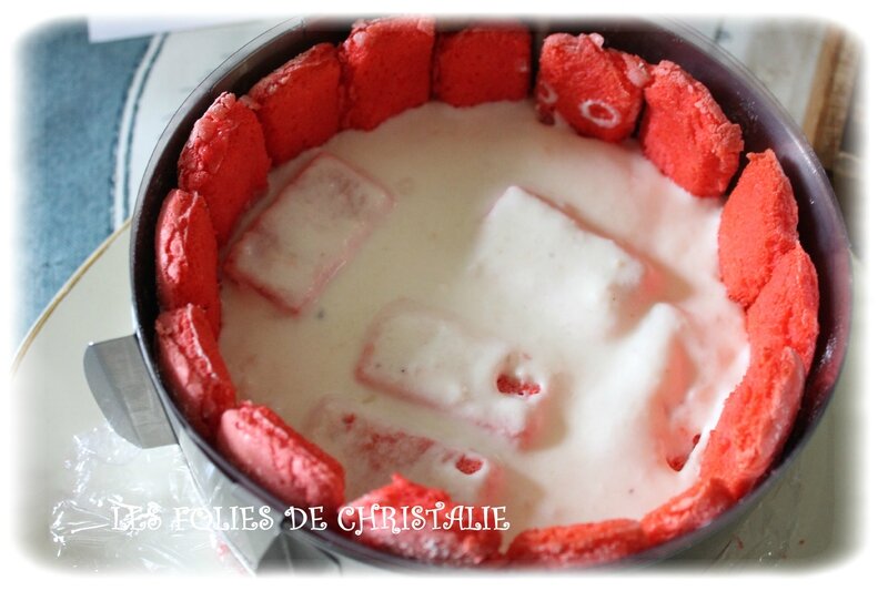 Bavarois litchis 10
