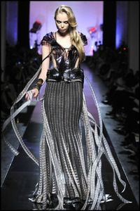 grismodel_wears_Jean_Paul_Gautier_Haute_Couture