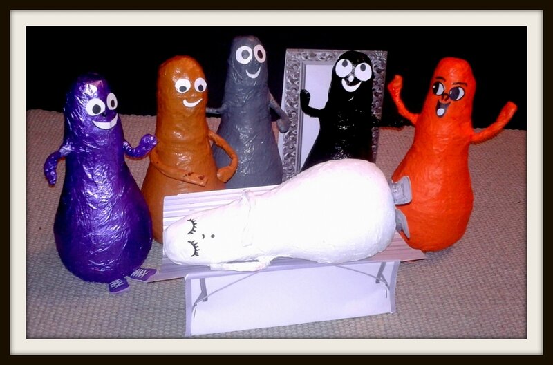 141_Personnages Animaux Monstres_Monsieur Blanc et ses amis (95c)