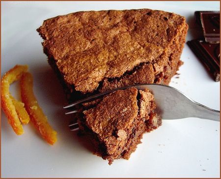 gâteau chocolat orange