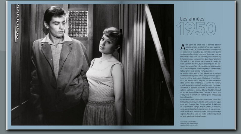 beau livre alain delon