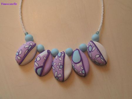 collier pastel en folie 2