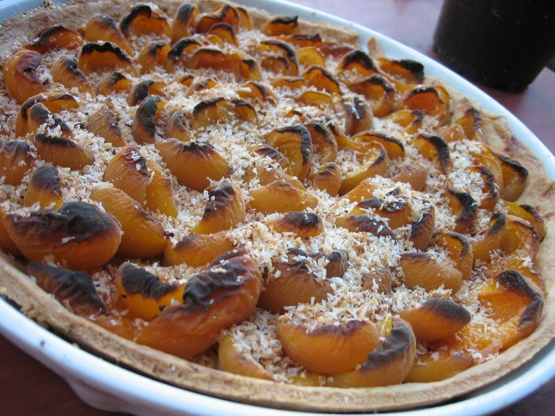 Tarte aux abritots-coco