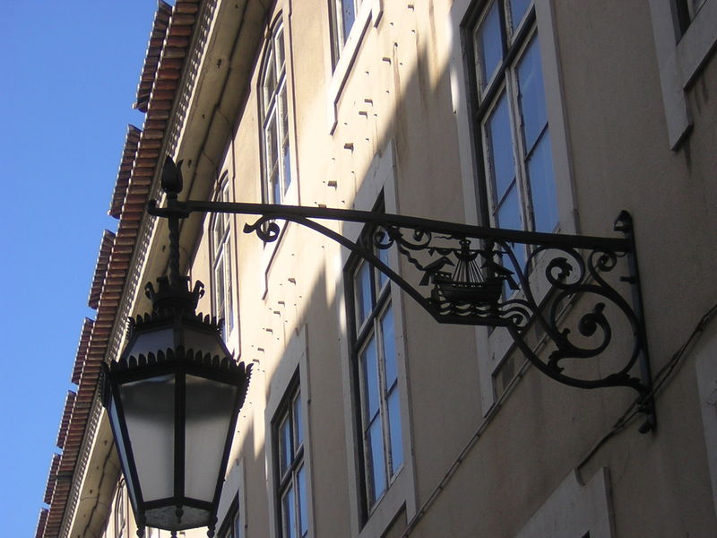 LISBONNE - JOLI LAMPADAIRE