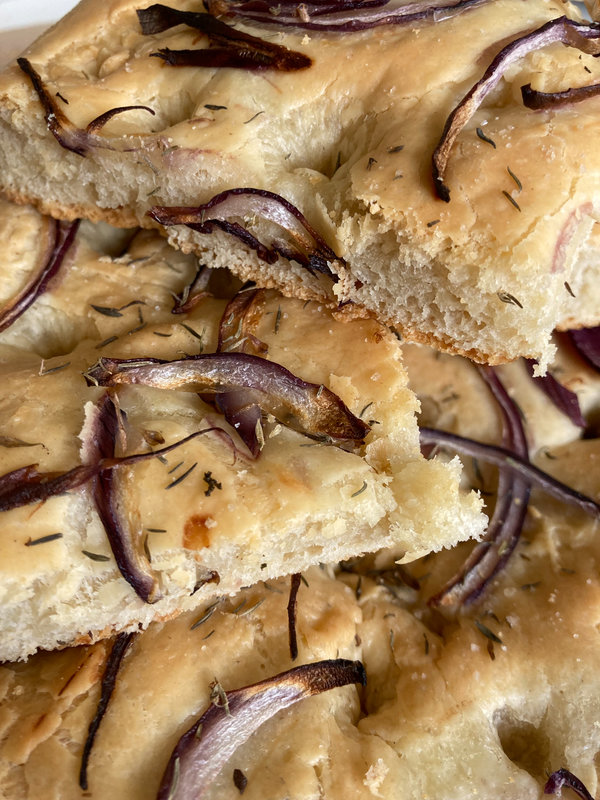 FOCACCIA OIGNON THYM