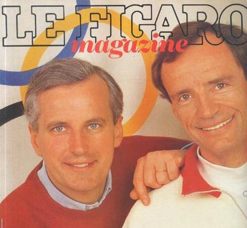 Photo Figaro Jean-Claude Killy Michel Barnier