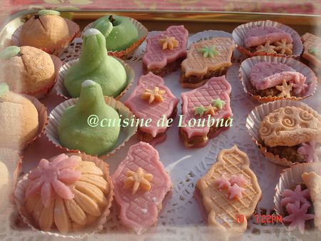 Un plateau de pâte d’amandes pour le plus gourmand des tea time recettes Plateau gâteaux de naissance