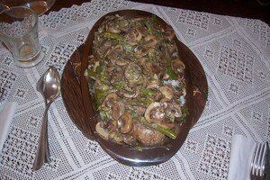 mignon de porc, pates fraiches aux champignons et asperges recettes plats mignon de porc, pates fraiches aux champignons et asperges