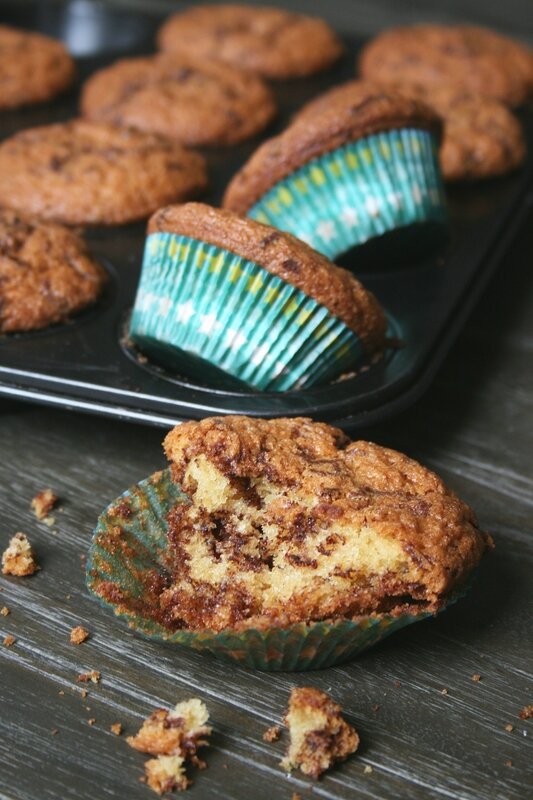 Muffins tigrés - passion culinaire