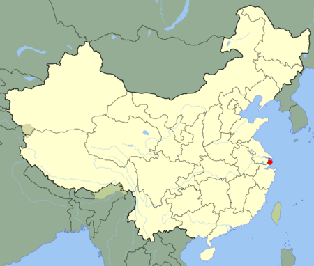carte de la Chine