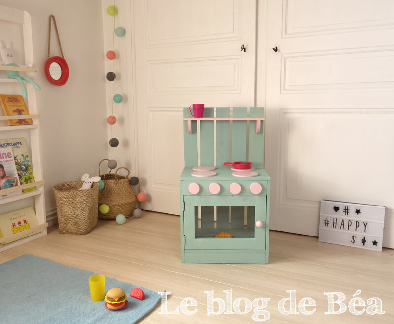 DIY cuisinère pour enfant en palette