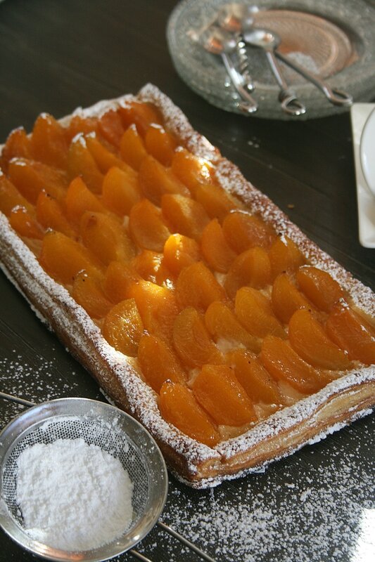 Tarte fine à l'abricot - Minouchka 1