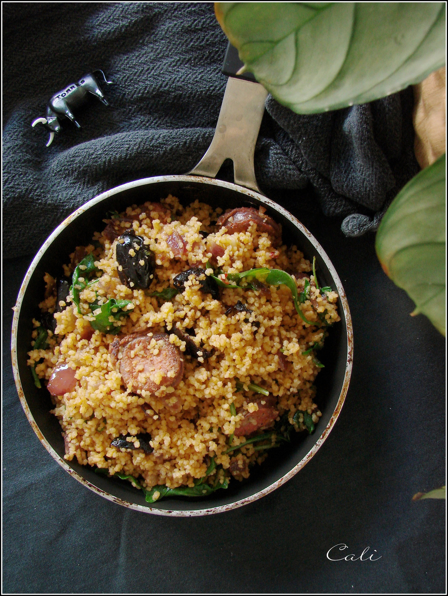 COUSCOUS ÉPICÉ AU CHORIZO Vanille & Poivre Rose