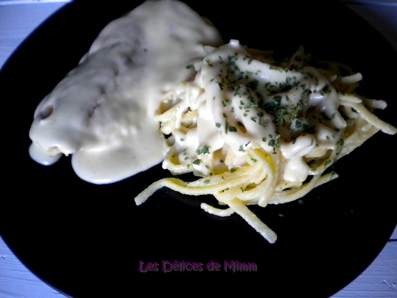 Escalopes de dinde à la crème de parmesan 5