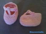 chaussons roses