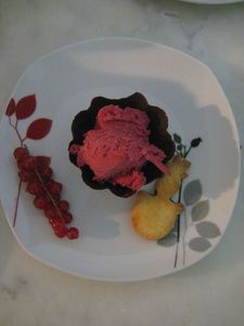 caissette chocolat glace fruits des bois bredele noël 2012