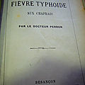 Les épidémies de <b>fièvre</b> typhoïde à Besançon au XIX° siècle 