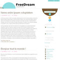 A free HTML5 <b>Wordpress</b> Theme - Download and try it now !