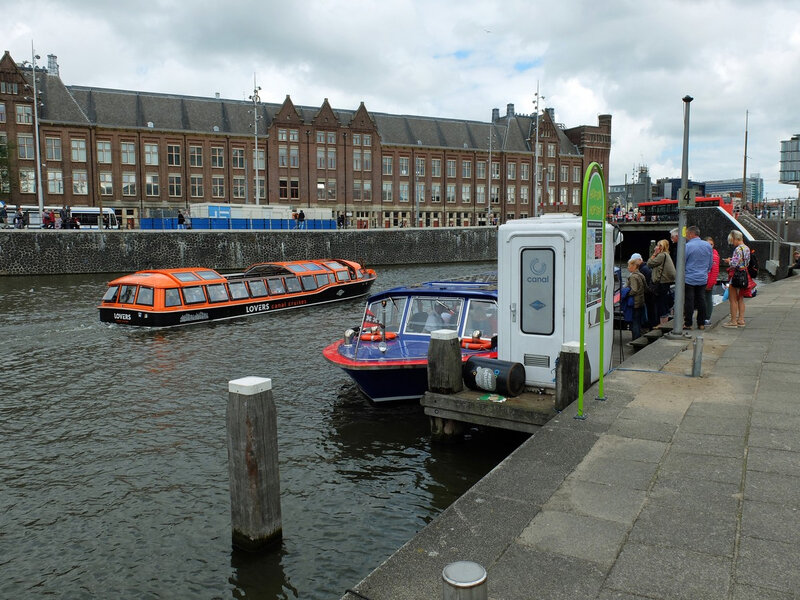 Amsterdam, embarquement avec la Cie Blue Boat