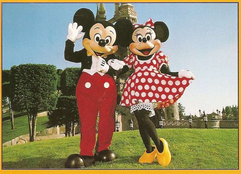 Disneyland par Minnie et Mickey