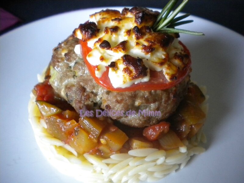 Burger à la grecque 4