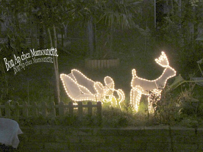 Décos noël chez Mamoune et Papoune