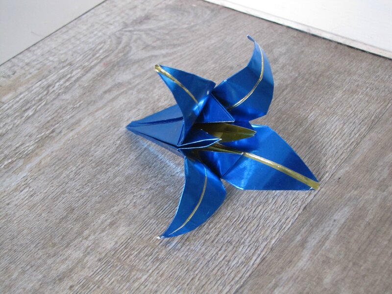 131212 origami fleur