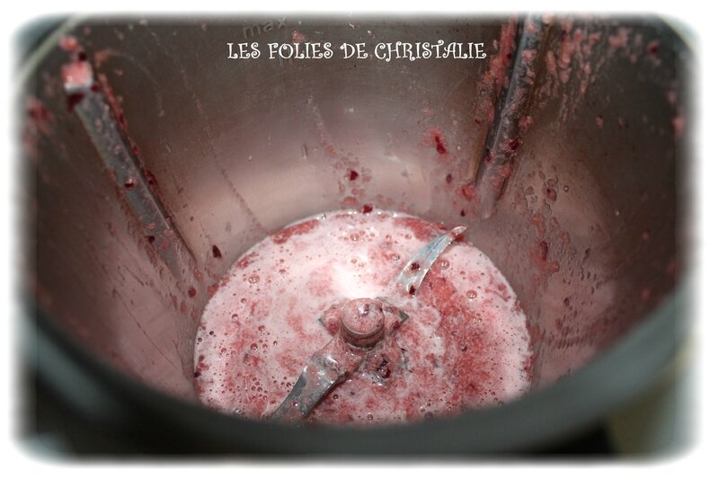 Bavarois cerises 1