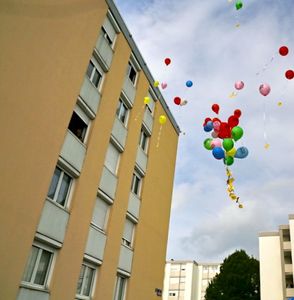 IMMEUBLES EN FÊTE 2013 ZAC ballons ciel