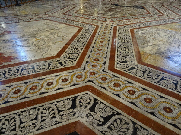 Pavement cathédrale Sienne 1