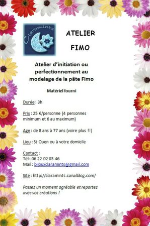 FLYERS AT FIMO FLEURS