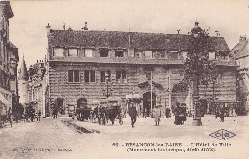 CPA Besançon Hôtel de Ville