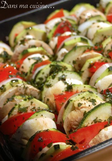 Gratin de légumes comme un tian Gratin de légumes comme un tian