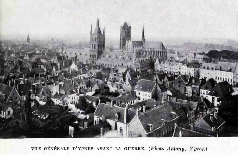 Vue d'Ypres 1914