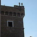 Rome, étrange et curieuse (13/45). Rione <b>Ponte</b> V (3) - La tour du Singe - Via dei Portoghesi, 18.