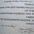 Jules Blangenois manuscrit