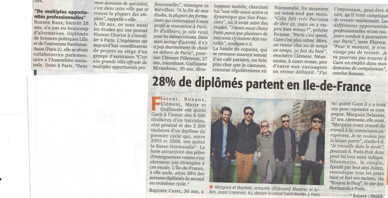 Jeunes normands PARIS 2